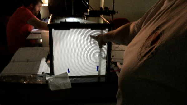 Ripple Tanks in action